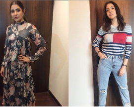 Anushka Sharma`s tomboy avatar or floral number — which do you like better?