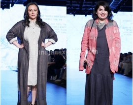 Avantika Malik and Mallika Dua walk the ramp for designer Shahni Himanshu