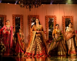 Tabu turned showstopper for Rimple and Harpreet Narula