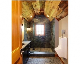 Wood in the Bathroom? Absolutely!