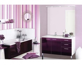 Make Your Bathroom Exciting with Colorful Wallpaper!