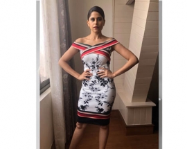 Gorgeous Sai Tamhankar spotted in Madame outfit