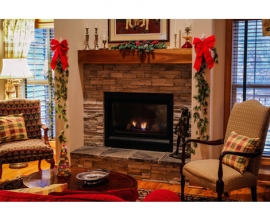 Decorate Your Fireplace For The Holidays.