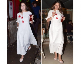 Beautiful Sara Ali Khan spotted in Spring diaries outfit for casual outing !