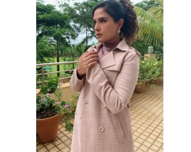 Actress Richa Chadda Spot in Latin Quarter Jacket
