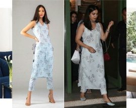Gorgeous Bhumi Pednekar spotted in Spring Diaries for a dinner outing