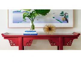 CREATIVE IDEAS FOR STYLING A CONSOLE TABLE