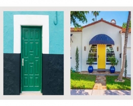 COLORFUL FRONT DOOR IDEAS FOR YOUR MOST STRIKING ENTRANCE