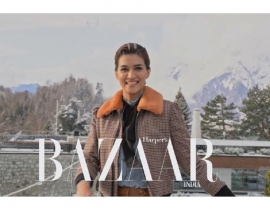 BTS Video of Kriti Sanon for Magazine covershoot in Switzerland
