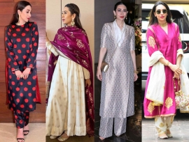 Karisma Kapoor`s kurta collection is definitely steal-worthy