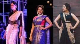 5 chic ways to drape a sari