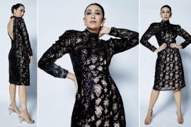 Karisma Kapoor shines in a midi dress