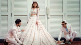 Shivan & Narresh`s couture outing is for the neo-bride and groom    