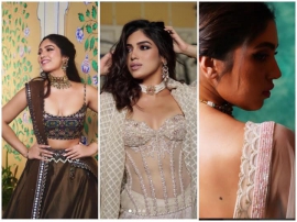 Bhumi Pednekar`s corset lehenga is too hot to trot