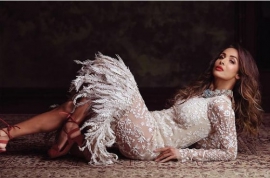 Malaika Arora plays with feathers and frills in latest looks; sets fashion trend for 2022