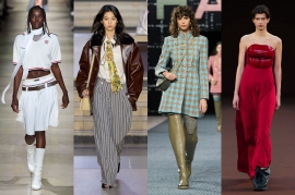 Paris fashion week FW22 trends on the catwalks