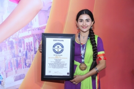 “This was the very first time I was part of a world record attempt” says Debattama Saha after Zee TV’s Mithai enters the International Book of Records 