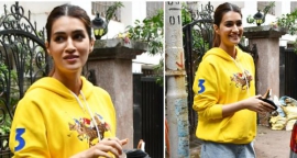 Kriti Sanon`s Ralph Lauren hoodie and ripped jeans brought a quirky cool vibe; Yay or Nay?