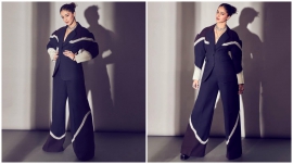 Ananya Panday in a Del Core pantsuit aces every bit of edgy glamour like a pro; Yay or Nay?