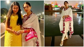 Sara Ali Khan`s pretty pink desi look is luxe and love with a cutesy Dior handbag; Yay or Nay?