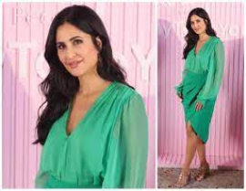 Katrina Kaif is an absolute stunner in Sergio Hudson ensemble with Kurt Geiger London mules