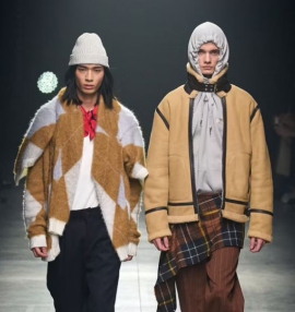 Menswear FW23 runway collections: key color palettes