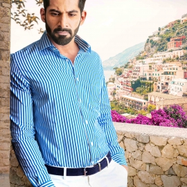 ZODIAC Presents The Vivace Collection: “Silk Touch” Cotton Shirts In The Colors Of An Italian Summer”