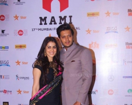 Riteish and Genelia Deshmukh dazzle at MAMI 2016