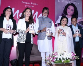 Amitabh Bachchan launches Divya Dutta`s debut novel, Me & Ma