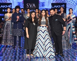 ALAYA MAKES HER RUNWAY DEBUT WITH SVA BY SONAM & PARAS MODI