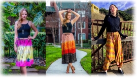 How to style tie-dye outfits