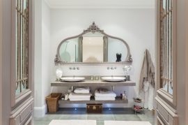 Gorgeous Twin Vanities For His & Her Pleasure