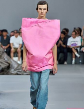 Skin on show at Paris menswear week