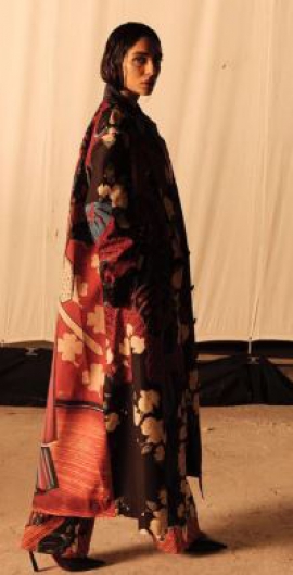 Decoding Sobhita Dhulipala`s floral print trench coat look worn with a sensually cut denim bralette