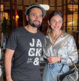 Foil-laden Fashion? Rakul Preet Singh`s birthday ensemble is metallic shirt paired with wrapped skirt