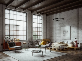 Title: The Rise of Industrial Chic: Incorporating Industrial Elements into Modern Interiors