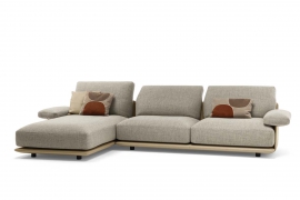 Contemporary comfort: the new Blisscape sofa by Ludovica Serafini+ Roberto Palomba.