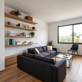 Open Shelving and Multi-Functional 