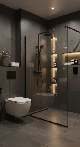 The washroom has evolved from a purely functional utility space into a 