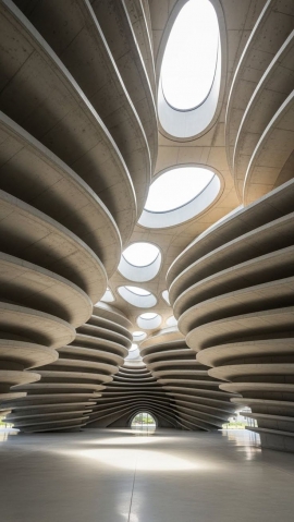 Sculptural Architecture & Fluidity