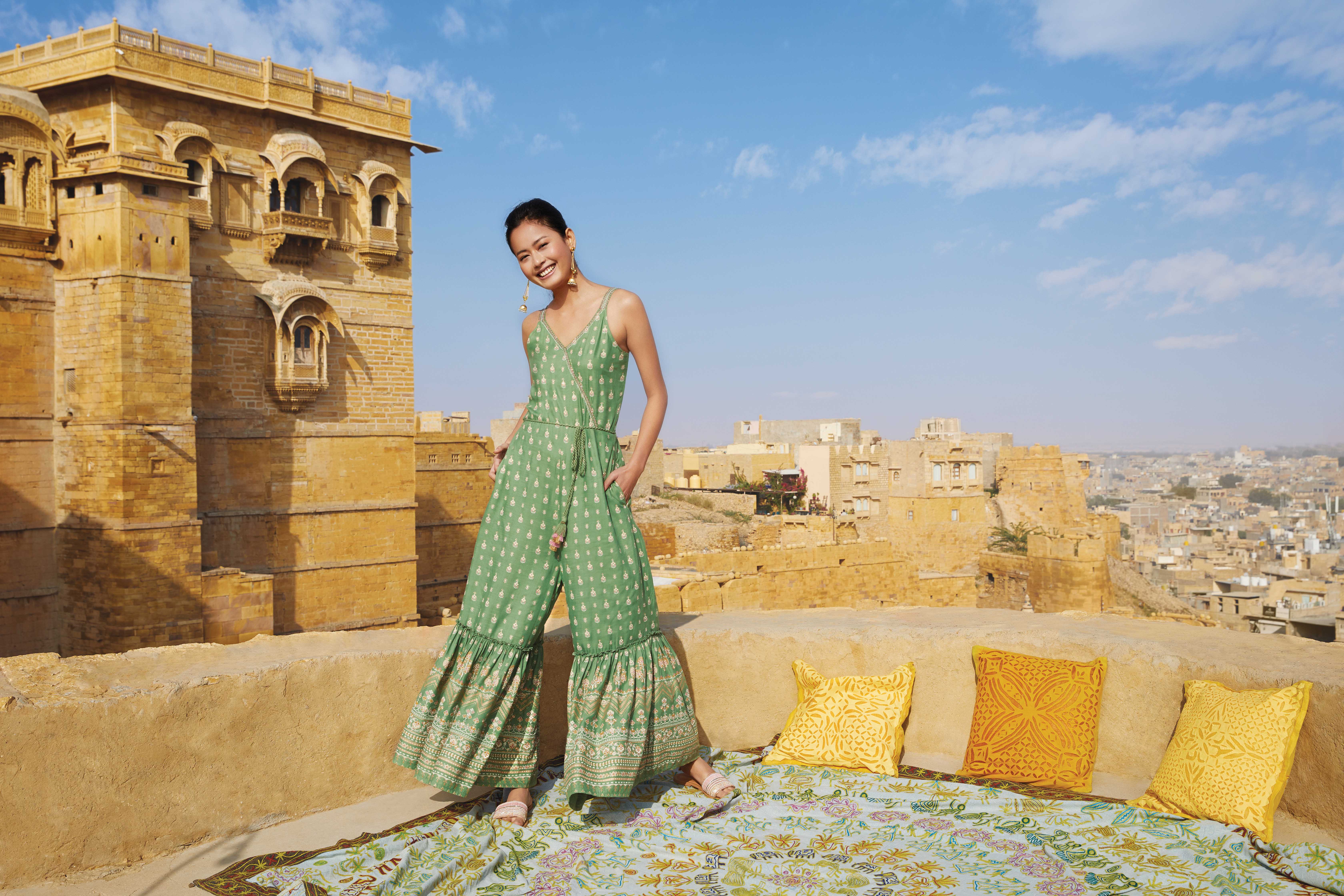 Global desi one piece dress clearance